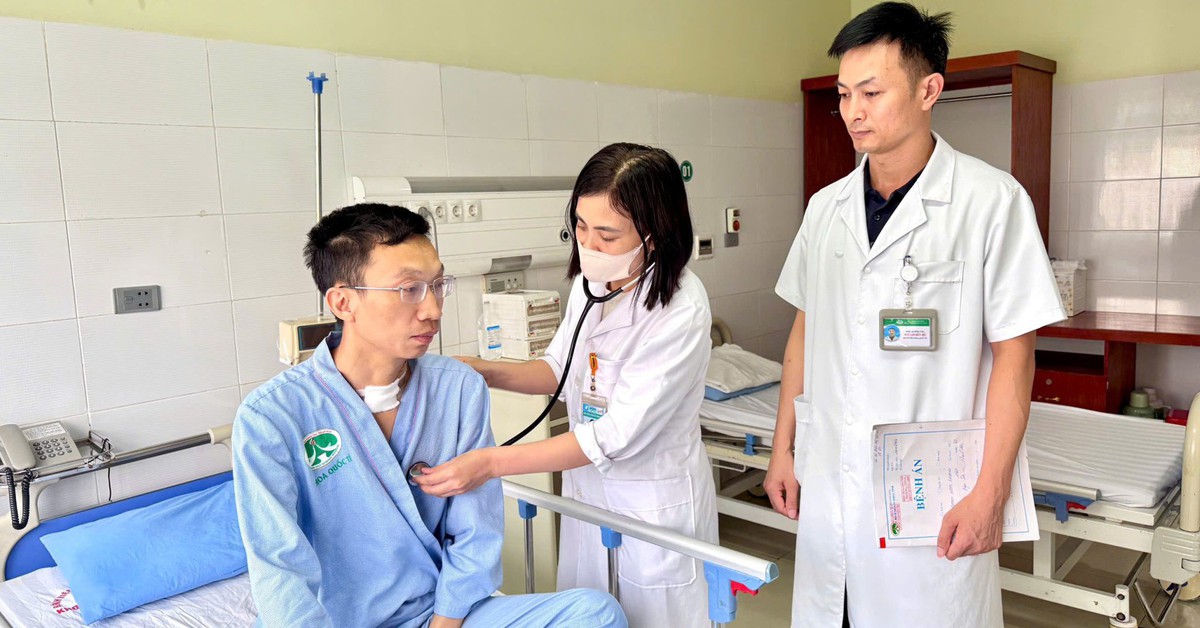 Mổ cấp cứu thành công trung tá công an bị con nghiện đâm trúng cổ, đứt động mạch cảnh