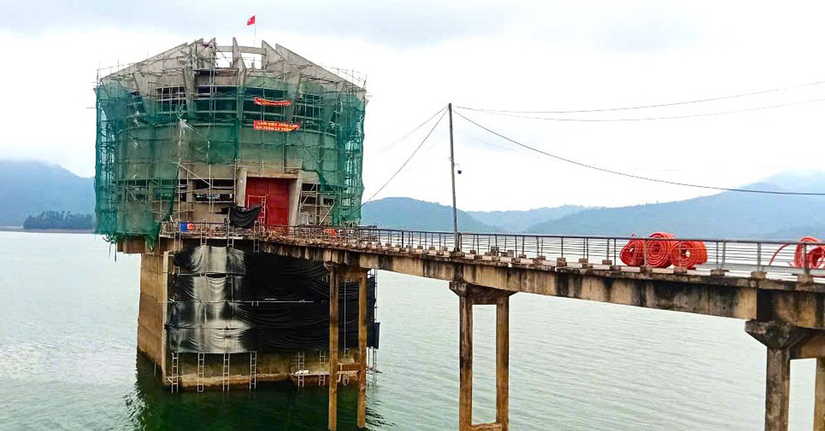 Dự án nâng cấp, sửa chữa hồ Kẻ Gỗ khó về đích đúng hạn do ảnh hưởng bởi thời tiết
