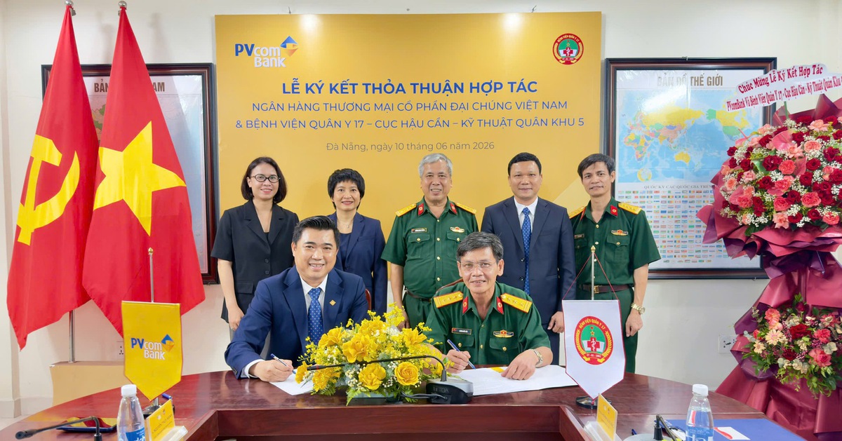 PVcomBank và Bệnh viện Quân y 17 bắt tay hợp tác chiến lược