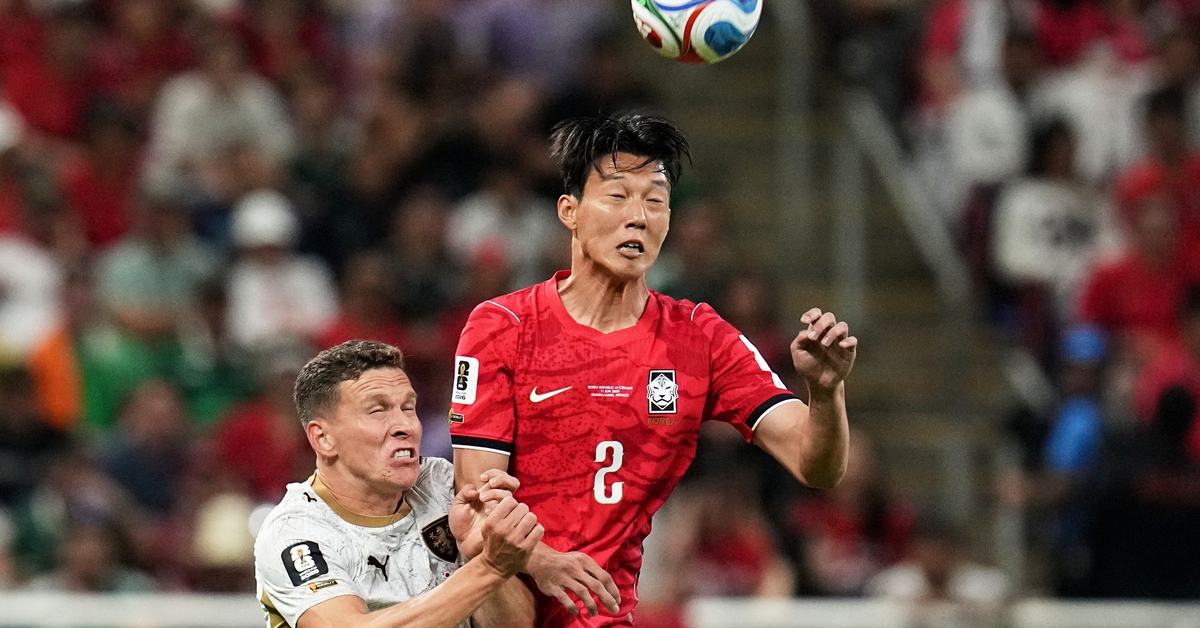 Xếp hạng World Cup 2026: Hàn Quốc nhì bảng A