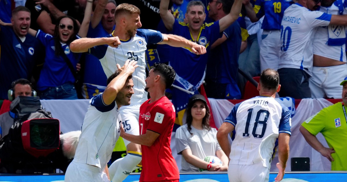 Canada - Bosnia và Herzegovina (Hiệp 1) 0-1: Lukic mở tỉ số