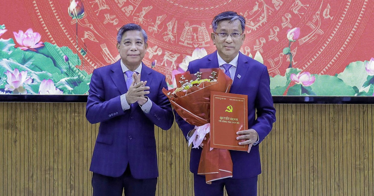 PGS.TS Trần Trung Tính giữ chức Bí thư Đảng ủy Đại học Cần Thơ