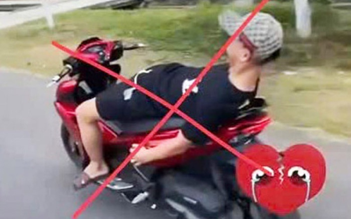 Teenager Caught Performing Dangerous Stunts on Motorcycle in Da Nang