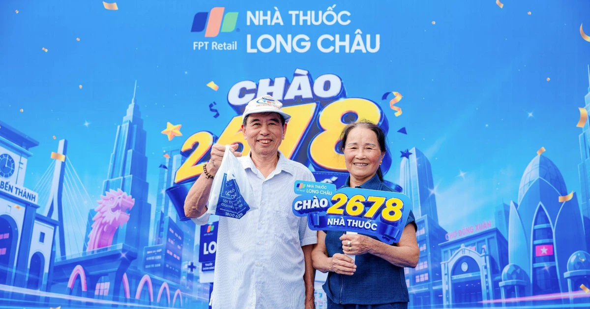 Long Châu mở rộng 2.678 nhà thuốc khắp cả nước, tiếp cận chăm sóc sức khỏe cho hàng triệu người