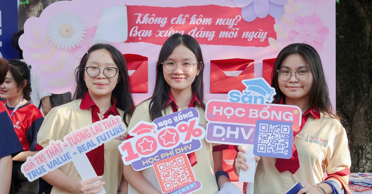 DHV tung Quỹ học bổng 75 tỉ, hỗ trợ đến 100% học phí toàn khóa