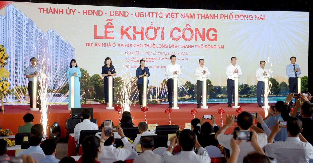 Đồng Nai tiên phong xây 10.000 căn nhà ở xã hội cho thuê