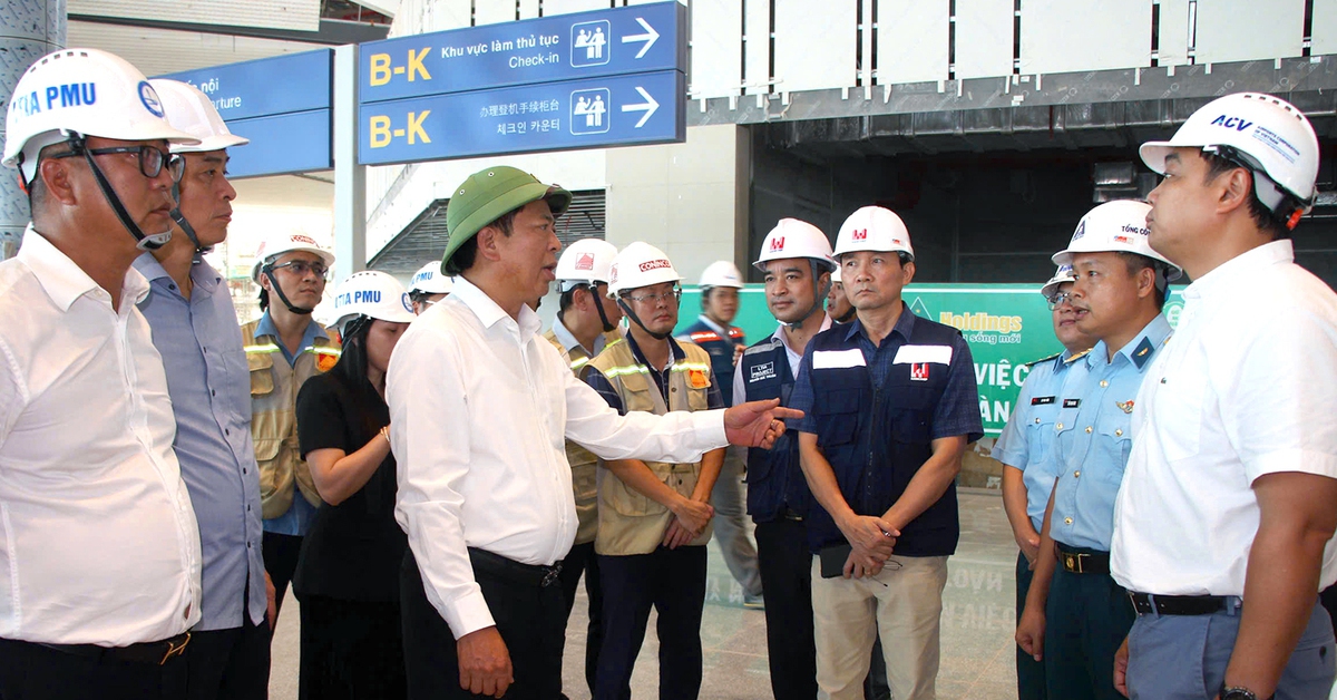 Dự án sân bay Long Thành vẫn đang thiếu gần 2.000 lao động