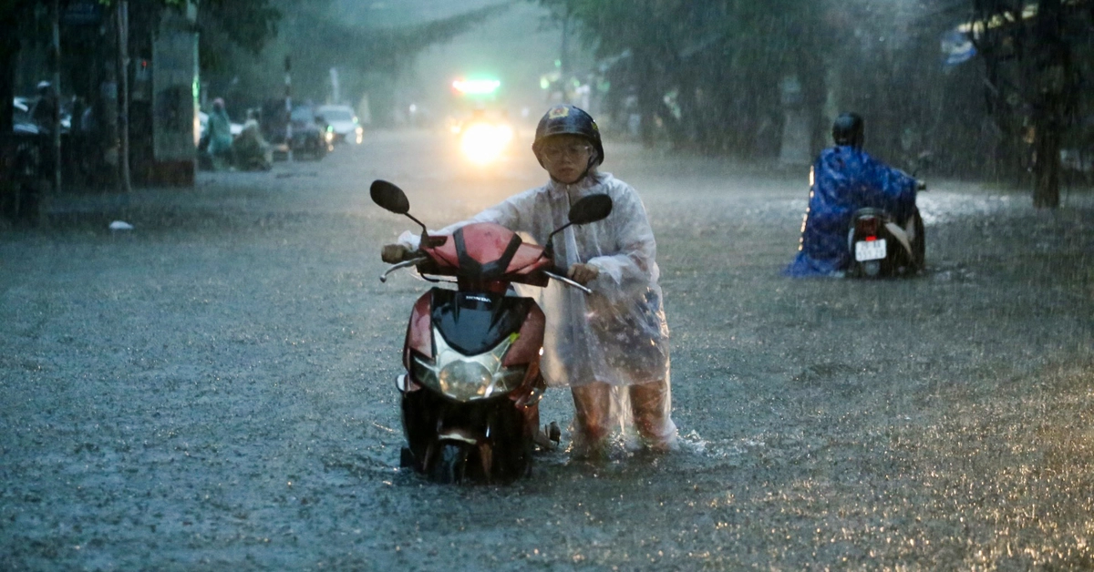 Miền Bắc mưa lớn ba ngày, có nơi trên 250mm