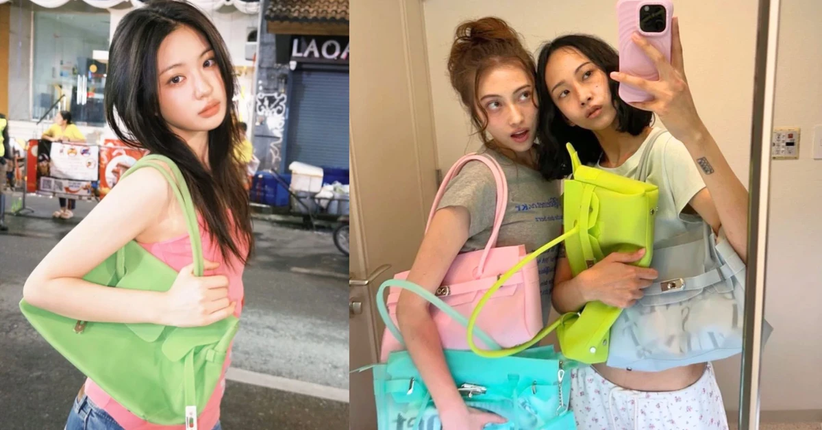 Chiếc túi thạch giống Hermès Birkin khiến giới trẻ phát cuồng