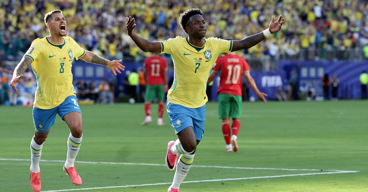 Khoảnh khắc ngôi sao của Vinicius giúp Brazil hòa Morocco ở trận ra quân World Cup 2026