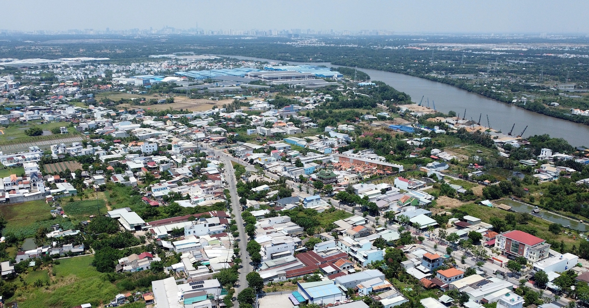 Cần Giuộc lên phường, giảm áp lực dân số TP.HCM bằng nhiều khu đô thị, đường kết nối trực tiếp