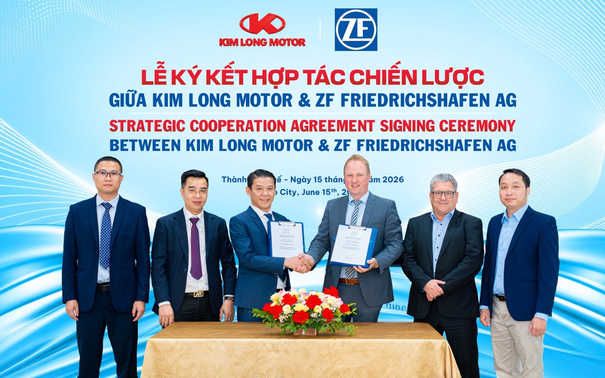 Kim Long Motor Huế bắt tay tập đoàn Đức ZF, xuất khẩu xe ra thế giới