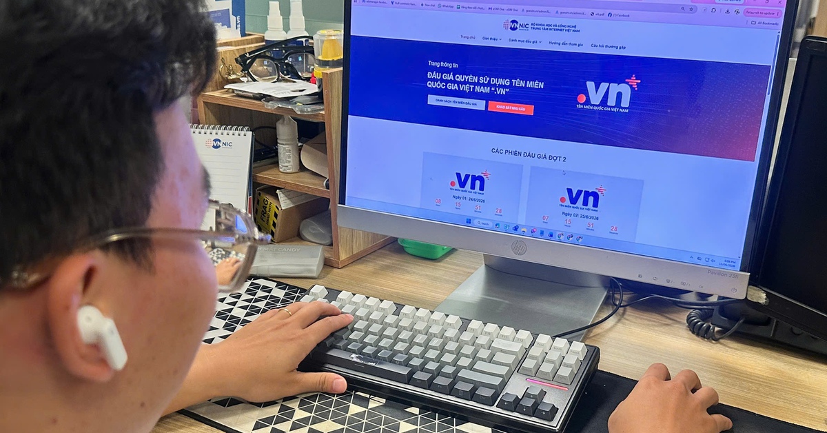 76 tên miền đặc biệt '.vn' chuẩn bị lên sàn đấu giá
