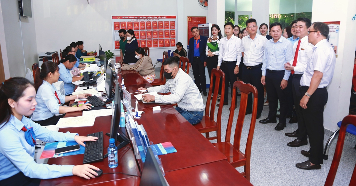 Mô hình 'Một cửa kinh doanh số' tại Củ Chi giúp người dân thủ tục gì?