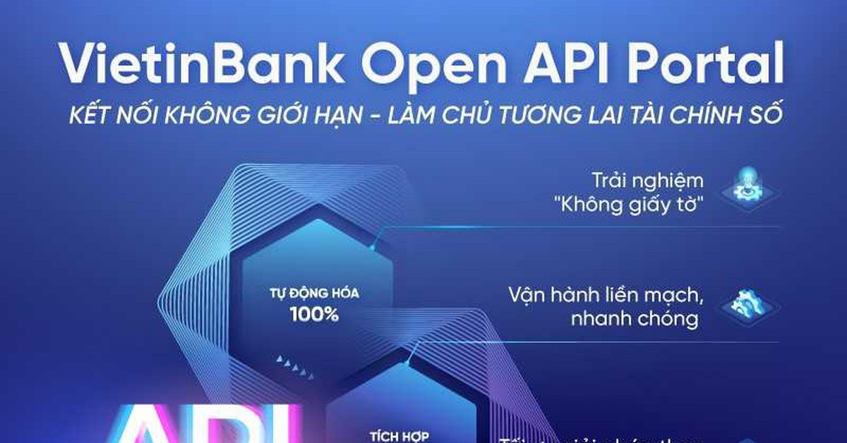 VietinBank ra mắt Open API Portal phiên bản mới cho doanh nghiệp