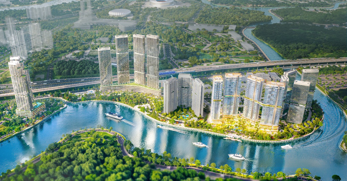 Về tay đơn vị phát triển mới, Palm City khởi công phân khu Palm River