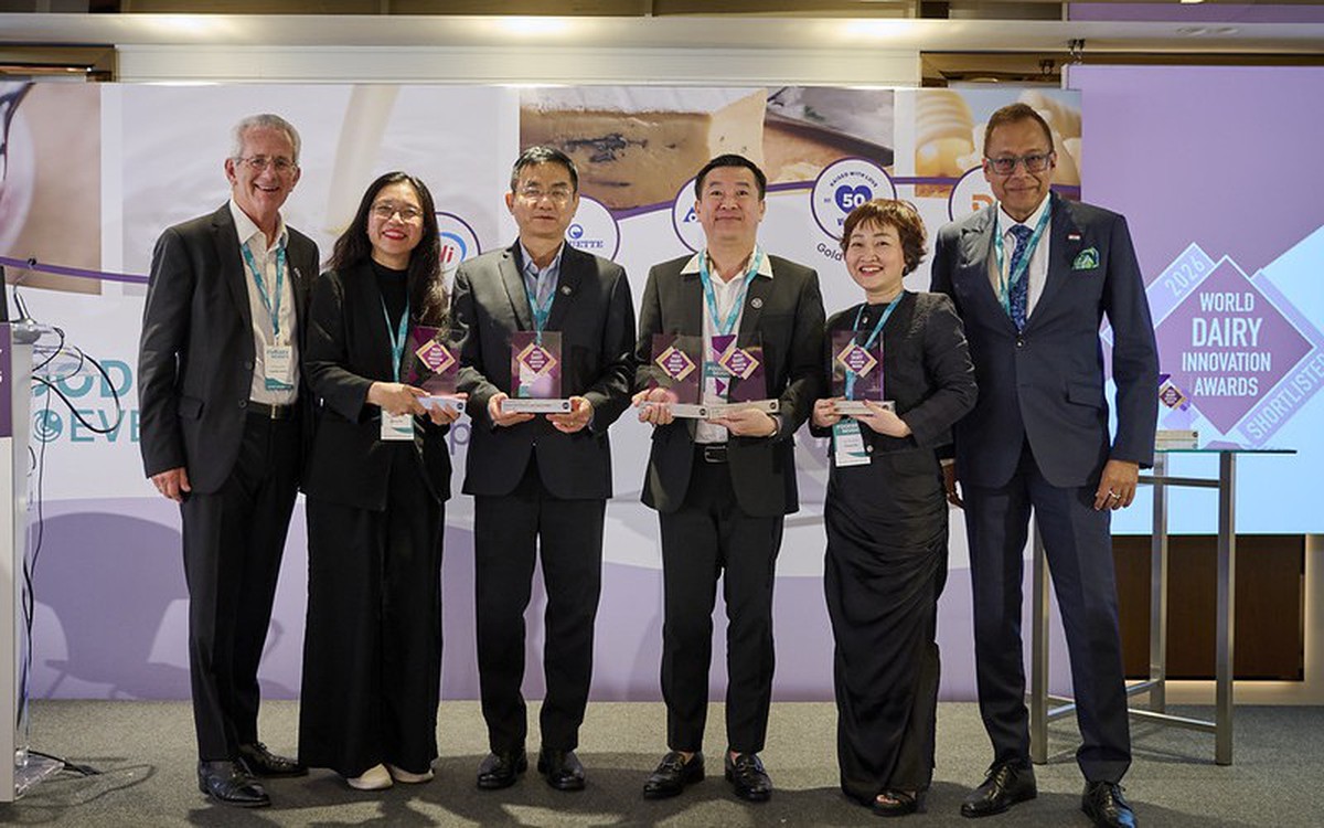 Vinamilk lập kỷ lục 5 giải thưởng sữa quốc tế 2026