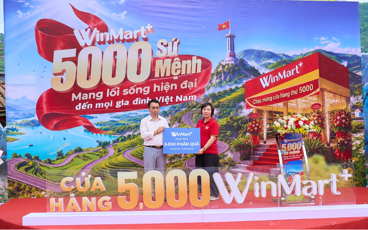 WinMart+ cán mốc 5.000 cửa hàng sau 7 năm, đặt tại Mèo Vạc