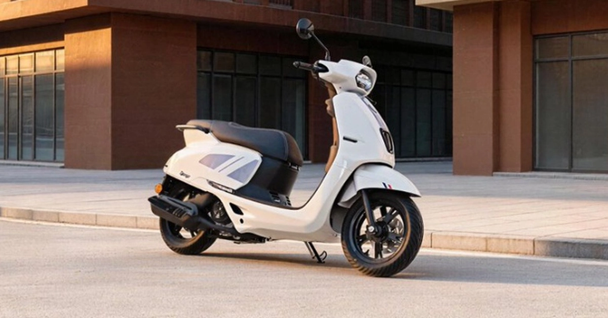 Xe tay ga dáng như Vespa, trang bị như Honda SH Mode, giá ngang ngửa Honda Lead