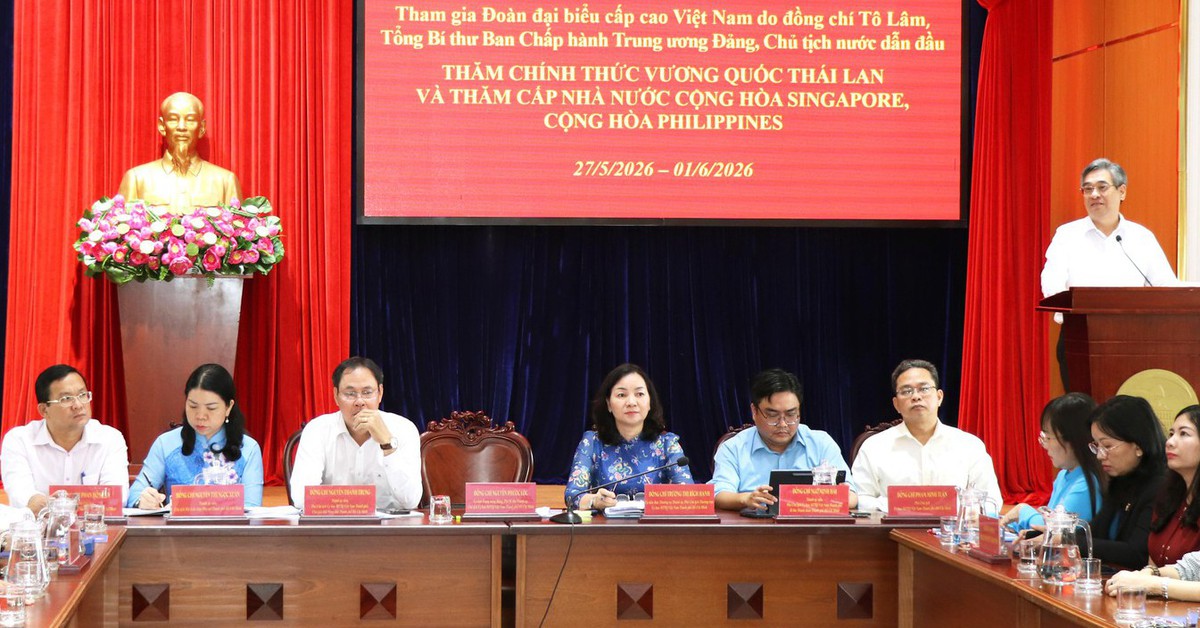 TP.HCM báo cáo kết quả chuyến thăm 3 nước ASEAN của Tổng Bí thư, Chủ tịch nước Tô Lâm