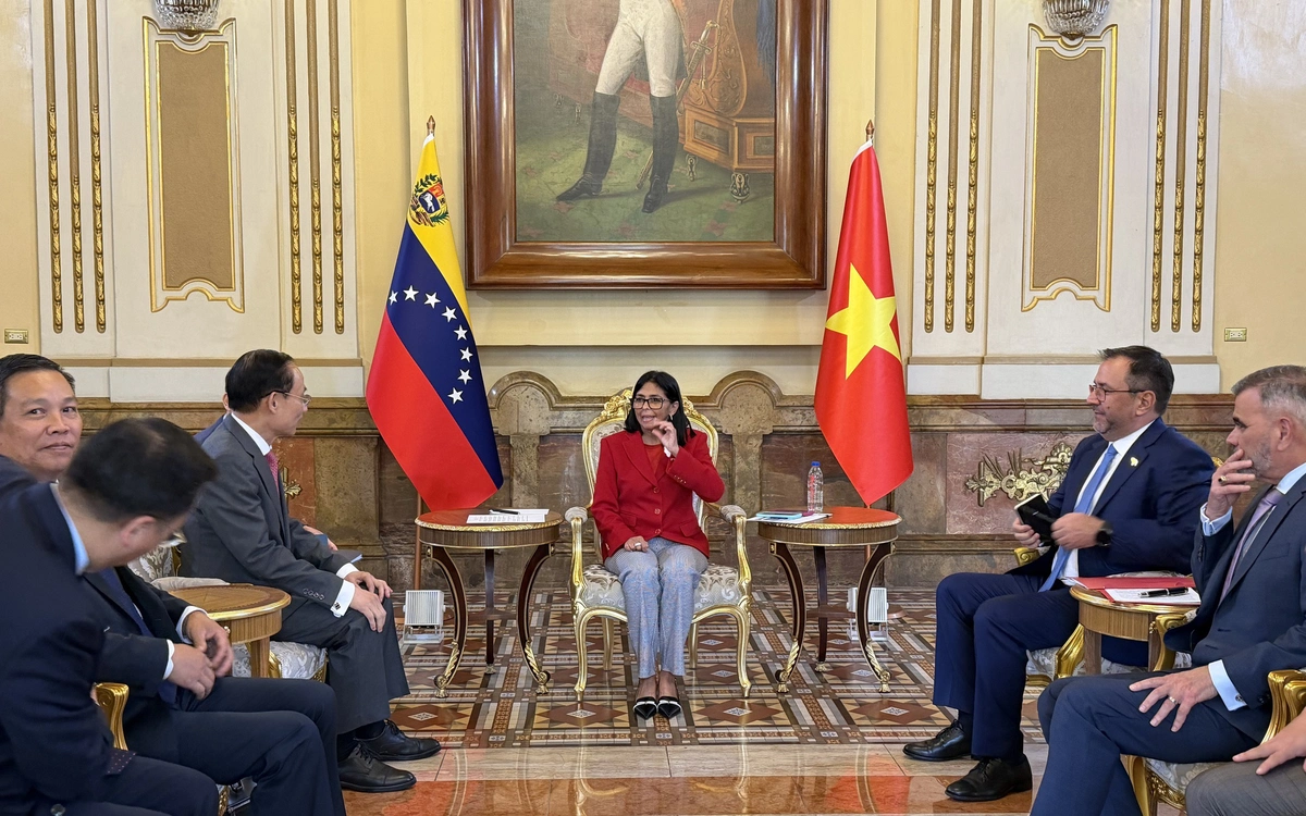 Năng lượng, dầu khí nằm trong các trụ cột hợp tác Việt Nam và Venezuela giai đoạn mới