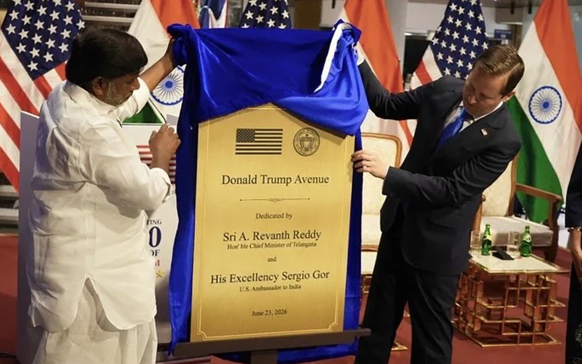 Chính trường Ấn Độ chia rẽ vì đại lộ mang tên 'Donald Trump'