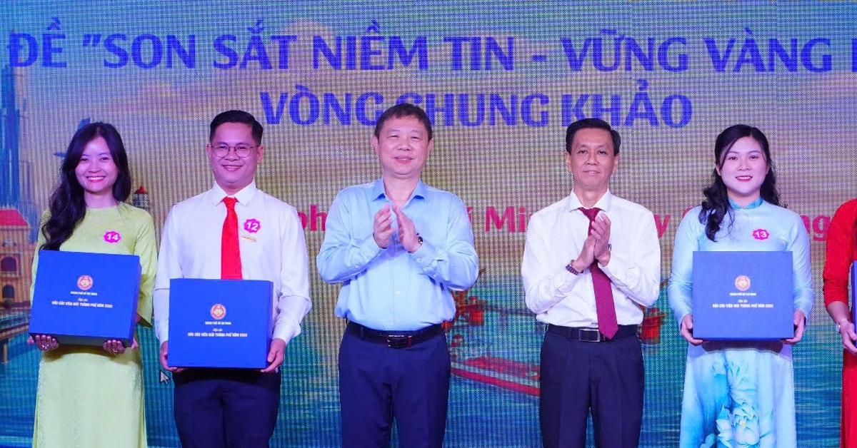 31 thí sinh thi chung khảo Hội thi Báo cáo viên giỏi TP.HCM năm 2026