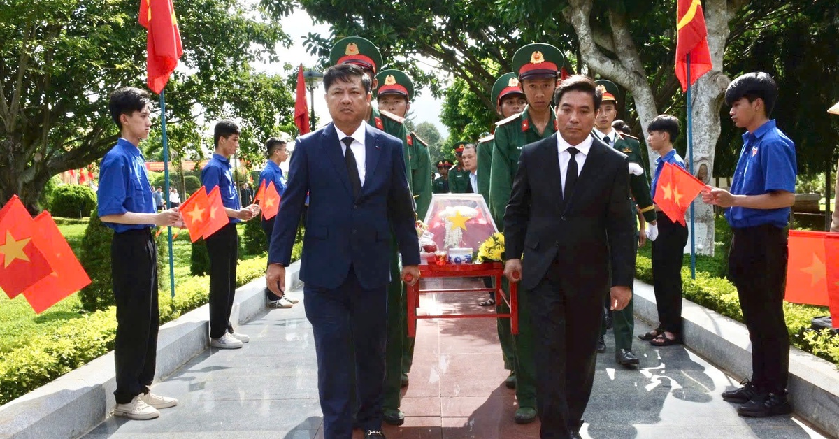 Đắk Lắk tổ chức truy điệu, an táng 27 hài cốt liệt sĩ