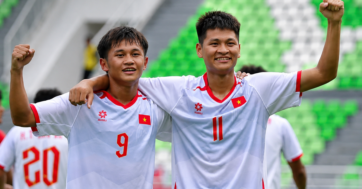 U19 Việt Nam - U19 Myanmar (hiệp 2) 4-0: Duy Khang lập cú đúp