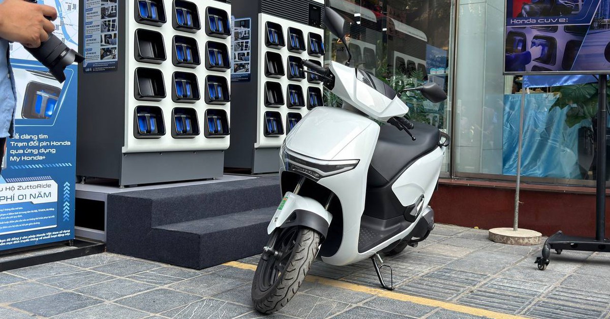 Xe máy điện Honda CUV e: và UC3 mở bán ở Việt Nam: Giá từ 45 triệu, có trạm đổi pin và sạc nhanh