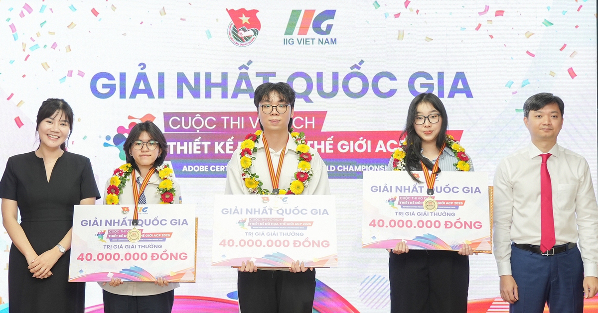 Công bố 3 gương mặt dự thi Vô địch thiết kế đồ họa thế giới ACP 2026