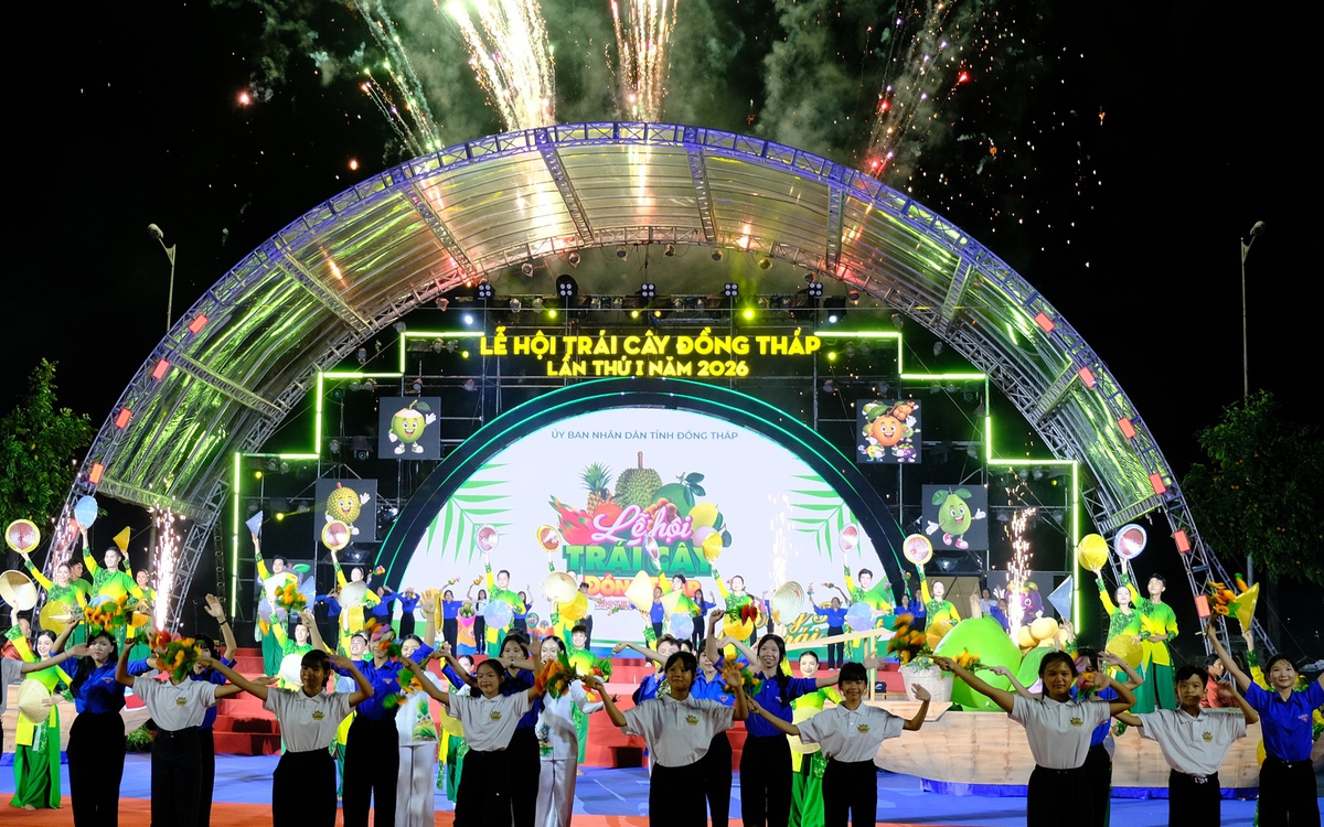Thousands Attend Dong Thap Fruit Festival Showcasing Local Produce and Culture
