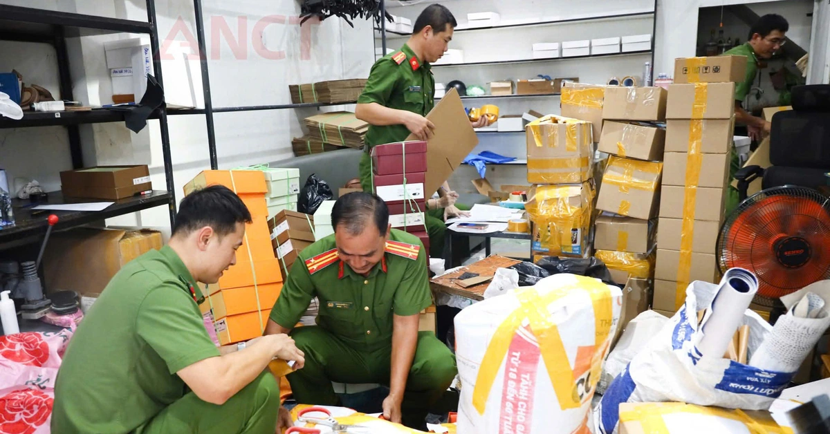 Cần Thơ triệt phá 2 cơ sở sản xuất, kinh doanh hàng giả nhãn hiệu nổi tiếng