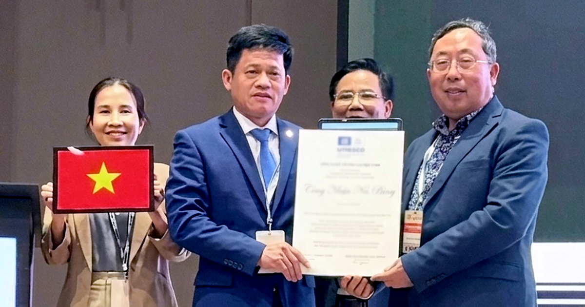 Phong Nha - Kẻ Bàng lần đầu được UNESCO công nhận Khu dự trữ sinh quyển thế giới