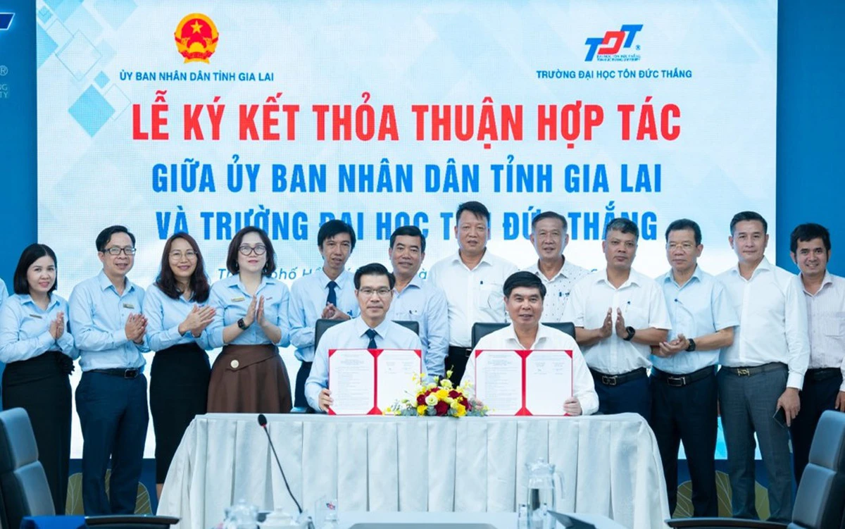 Trường Đại học Tôn Đức Thắng và tỉnh Gia Lai đẩy mạnh hợp tác