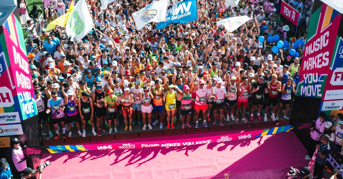 Sân bay đóng cửa, Dalat Music Night Run vẫn mang gần 15.000 người đến Đà Lạt