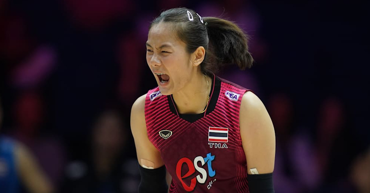 Thái Lan thua trắng với tỉ số 'không quá rằm' ở siêu giải bóng chuyền