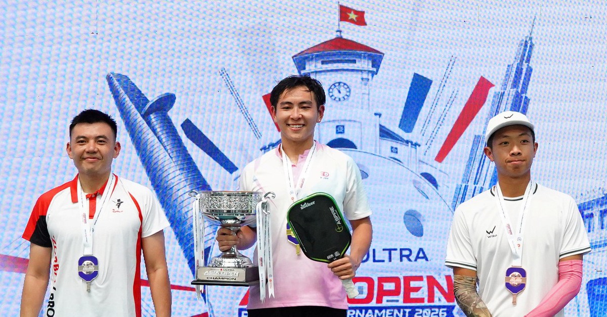 Hạ cả Quang Dương và Lý Hoàng Nam, Phúc Huỳnh xứng danh số 1 đánh đơn pickleball