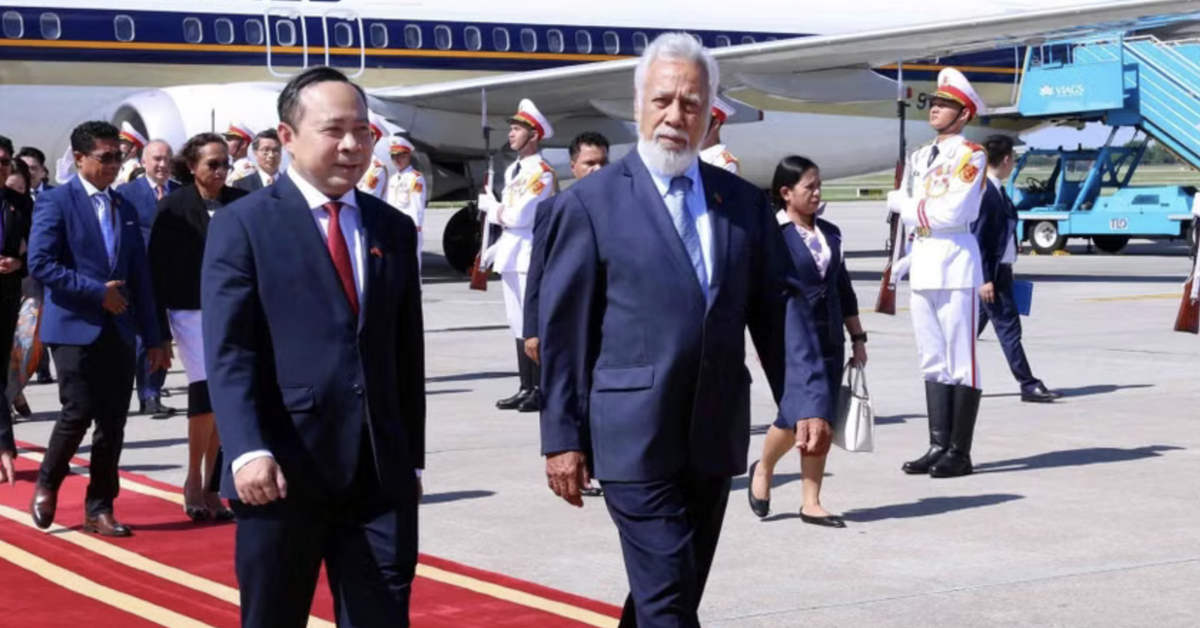 Thủ tướng Timor-Leste đến Hà Nội, bắt đầu thăm chính thức Việt Nam