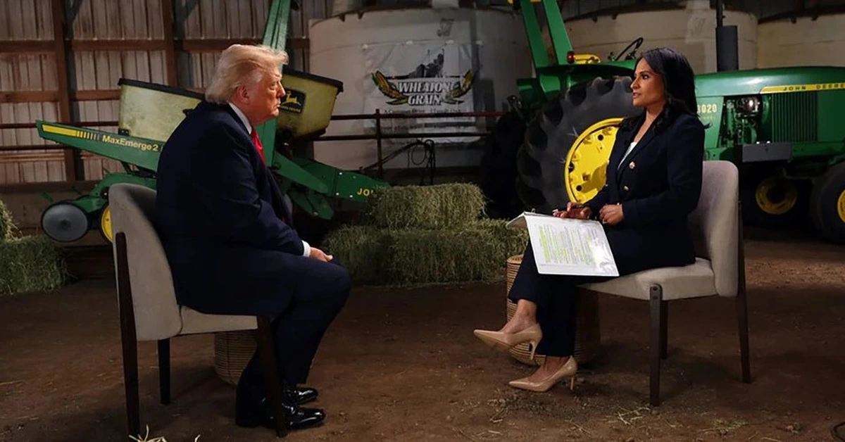 Ông Trump bỏ ngang cuộc phỏng vấn với Đài NBC News sau tranh cãi về các cáo buộc bầu cử