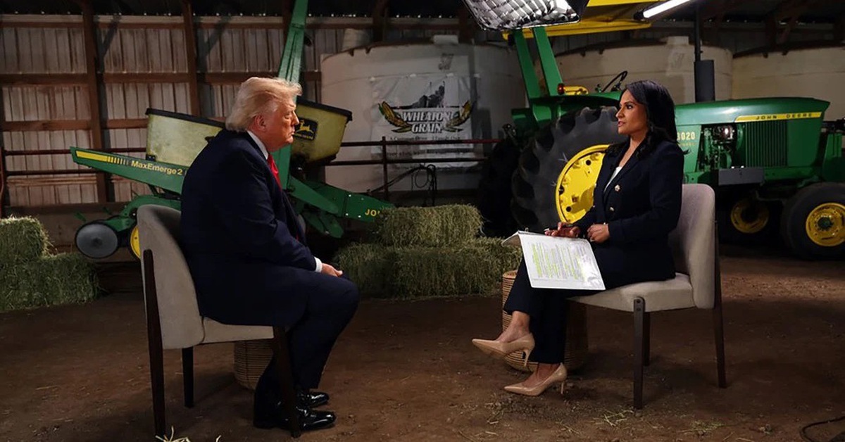 Ông Trump bỏ ngang cuộc phỏng vấn với Đài NBC News sau tranh cãi về các cáo buộc bầu cử