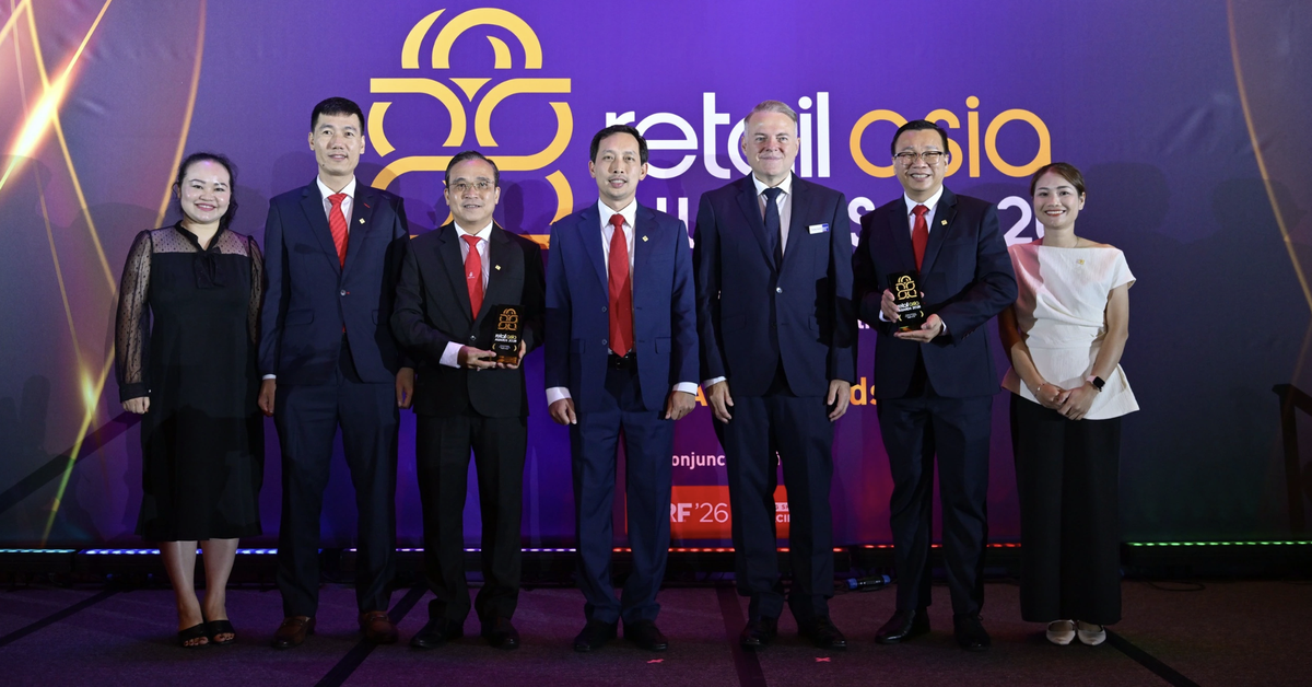 Saigon Co.op thắng lớn tại Retail Asia Awards 2026 với cú đúp giải thưởng