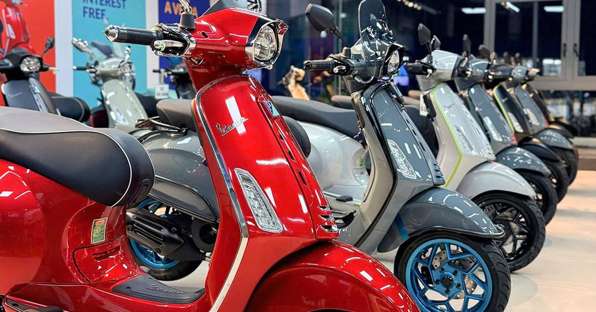 Triệu hồi hơn 1.000 xe máy Vespa, Piaggio ở Việt Nam vì lỗi đèn trước