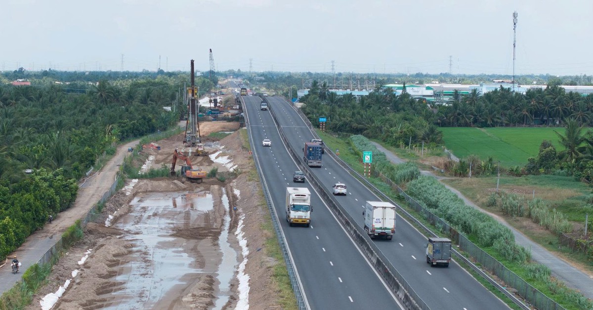 Gỡ nút thắt mặt bằng và vật liệu cho dự án mở rộng cao tốc TP.HCM - Trung Lương - Mỹ Thuận