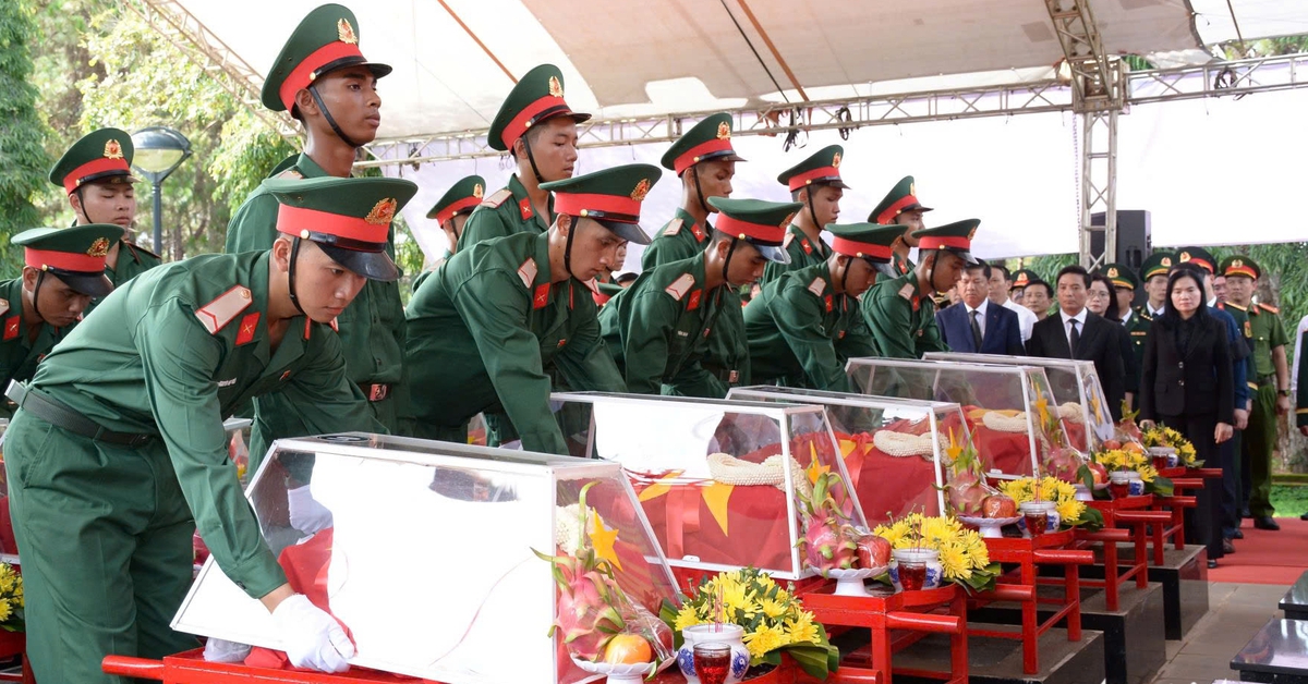 'Chiến dịch 500 ngày đêm' đưa các liệt sĩ trở về: Đã tìm kiếm, quy tập được 1.109 hài cốt liệt sĩ