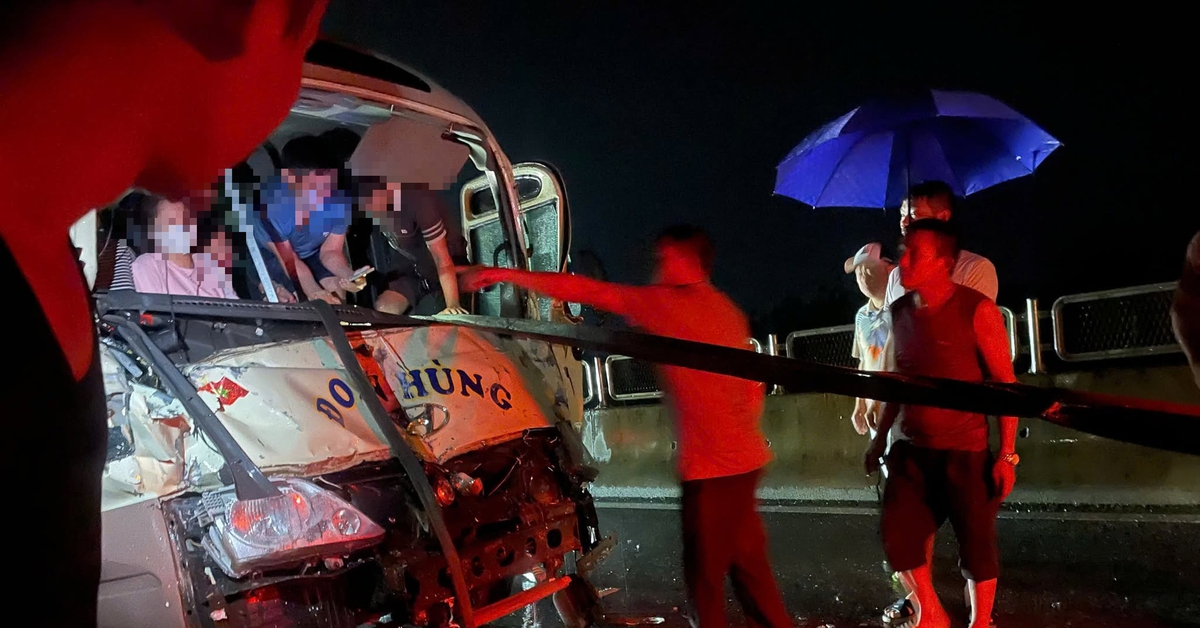 15 người bị thương trong vụ tai nạn liên hoàn trên cao tốc Tuyên Quang - Phú Thọ