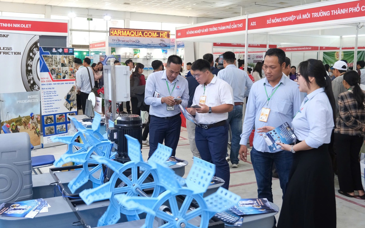 Cần Thơ khai mạc Hội chợ triển lãm quốc tế công nghệ, nông nghiệp và môi trường