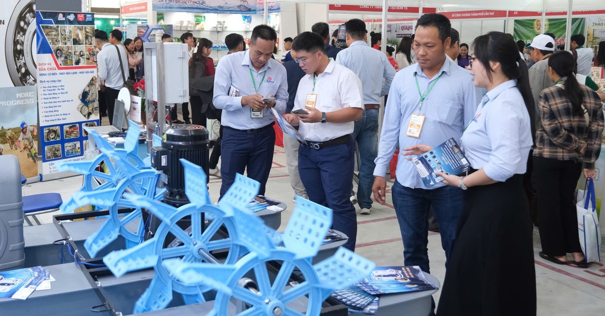 Cần Thơ khai mạc Hội chợ triển lãm quốc tế công nghệ, nông nghiệp và môi trường