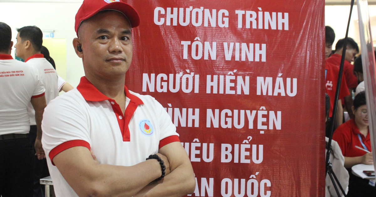 45 tuổi hiến máu, tiểu cầu 115 lần: ‘Còn đủ sức khỏe thì tôi còn đi’