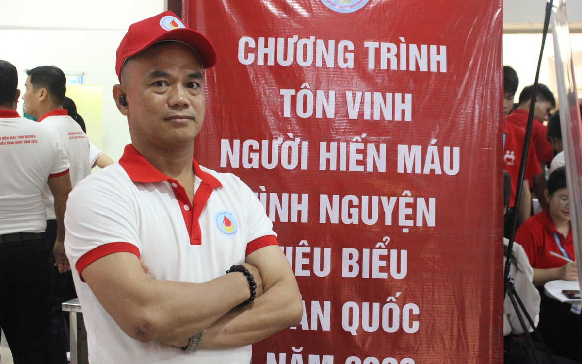 45 tuổi hiến máu, tiểu cầu 115 lần: ‘Còn đủ sức khỏe thì tôi